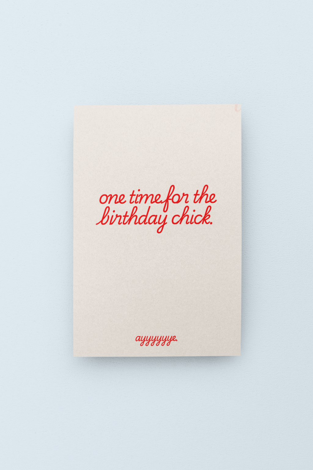 birthday chick | birthday collection