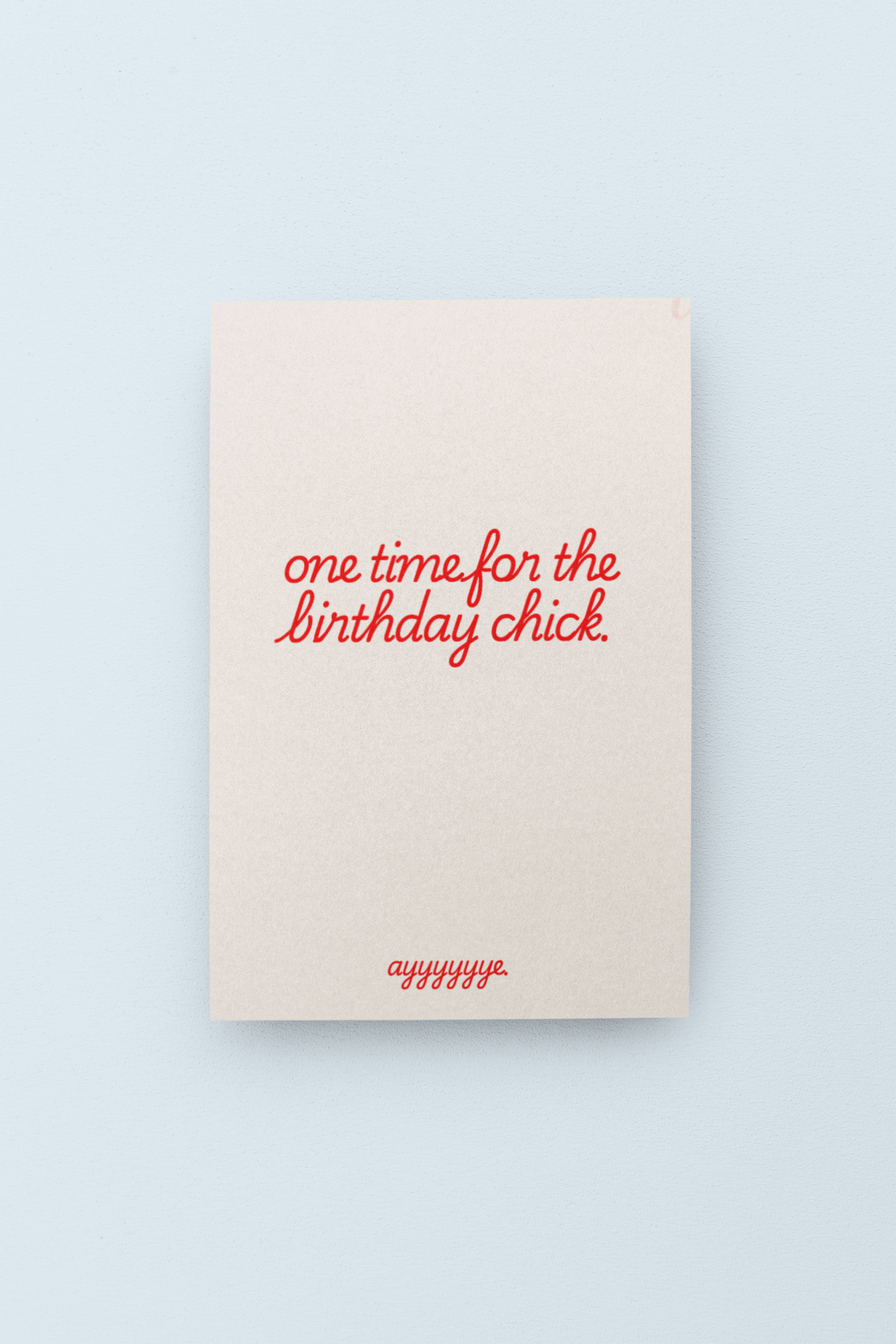 birthday chick | birthday collection