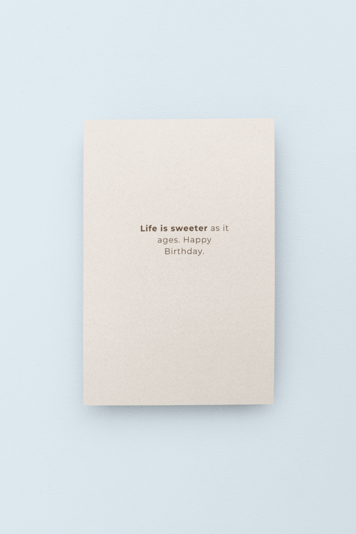 it is your freaking birthday | brown collection