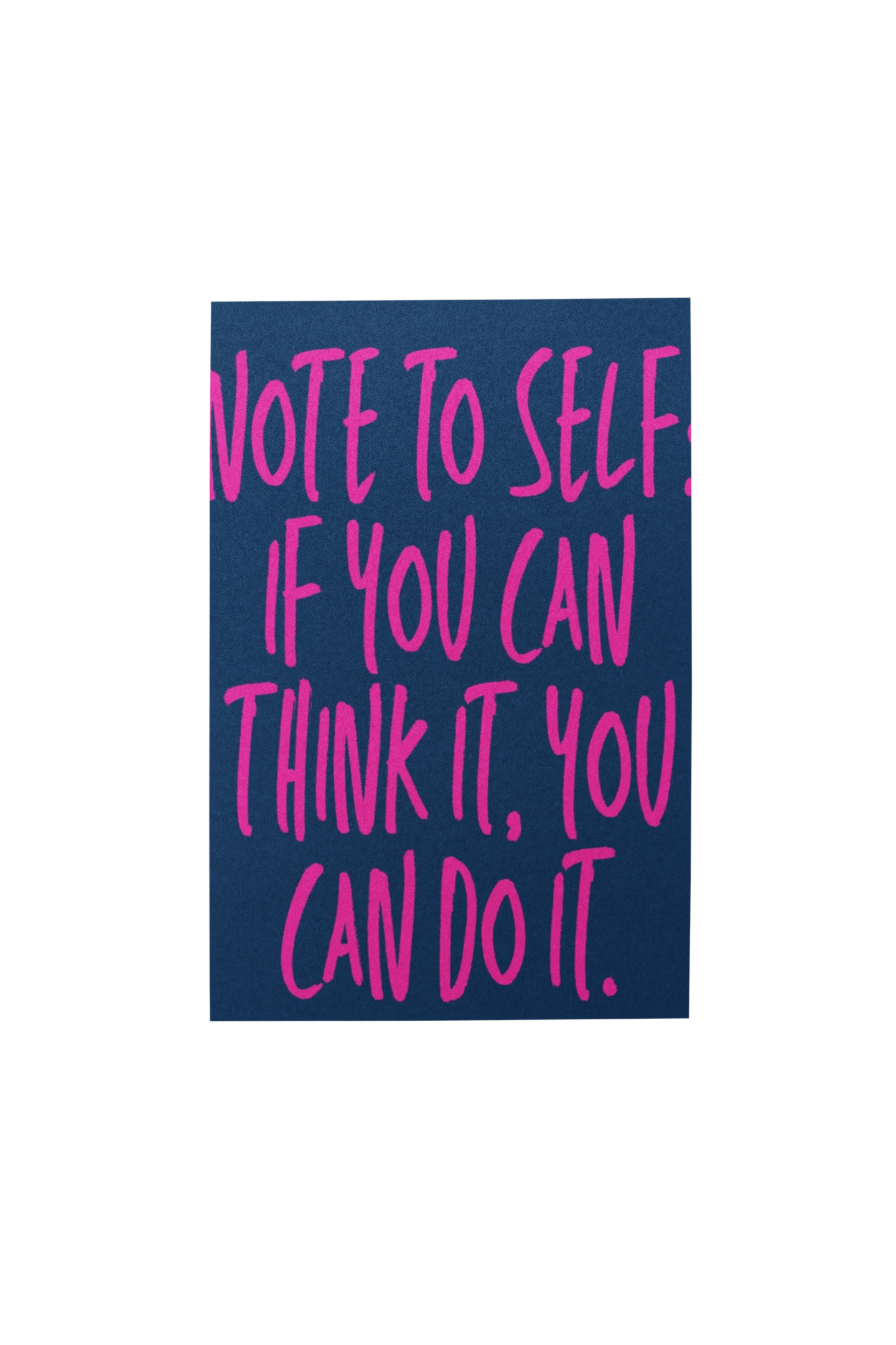 note to self | 150-page lined notebook